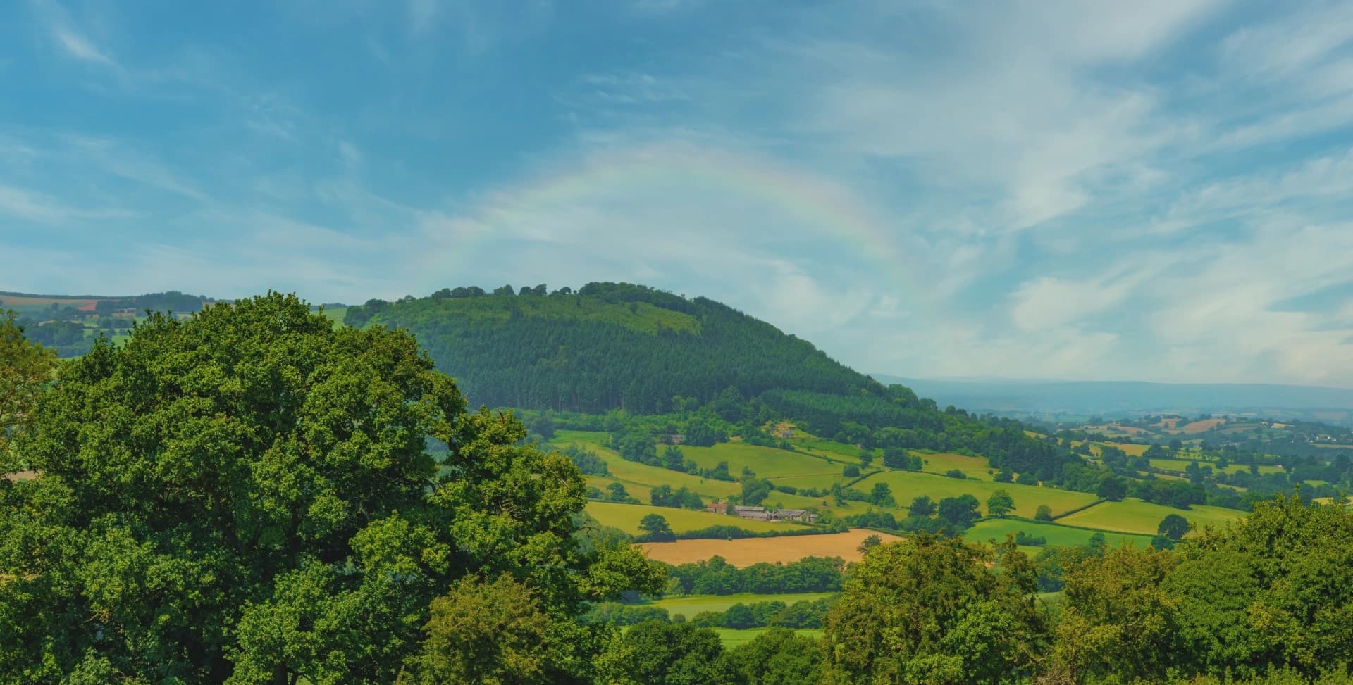 Landscape image of the Whitlshire country side